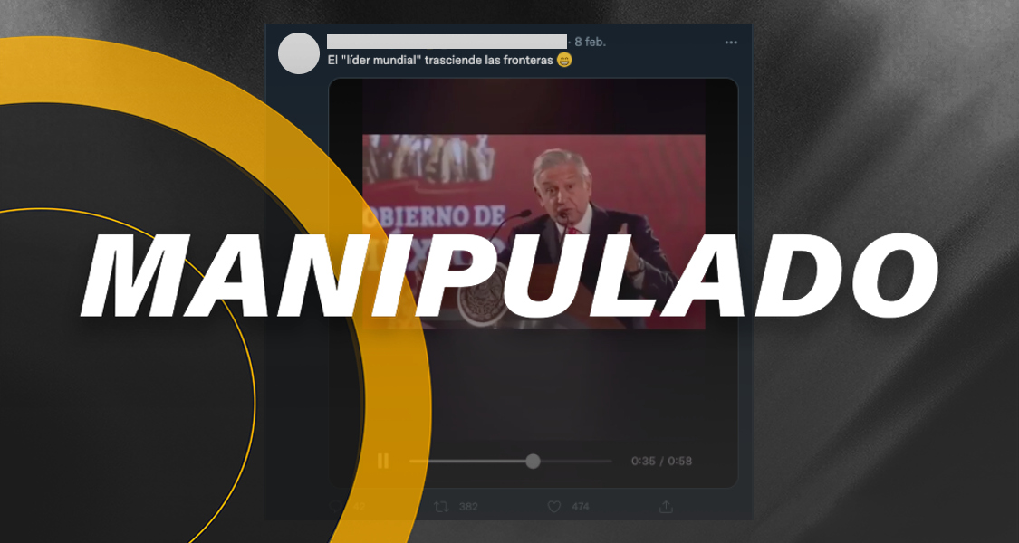 Programa español Late Motiv no se burló de AMLO; el video fue alterado