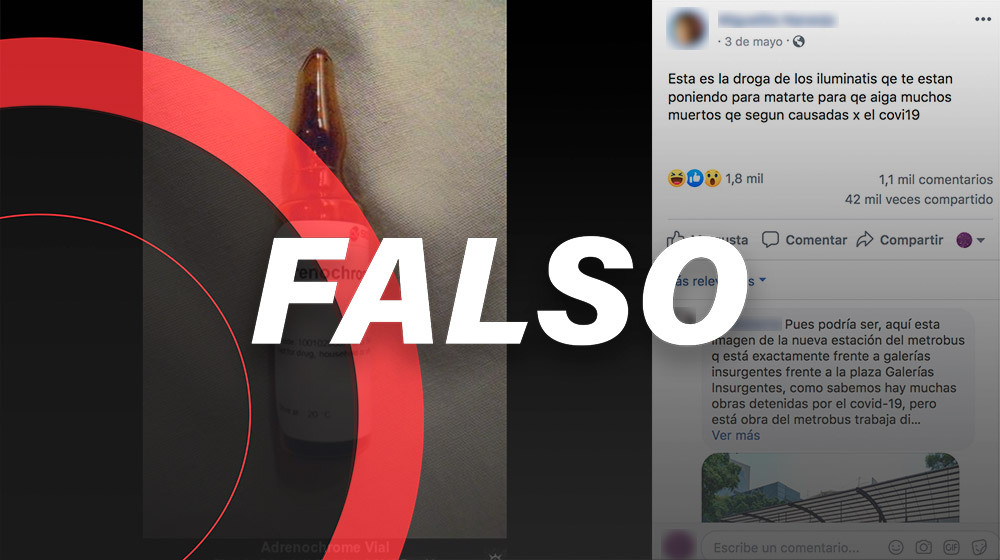 La verdad sobre el *adrenocromo* y por qué no tiene nada que ver con el coronavirus