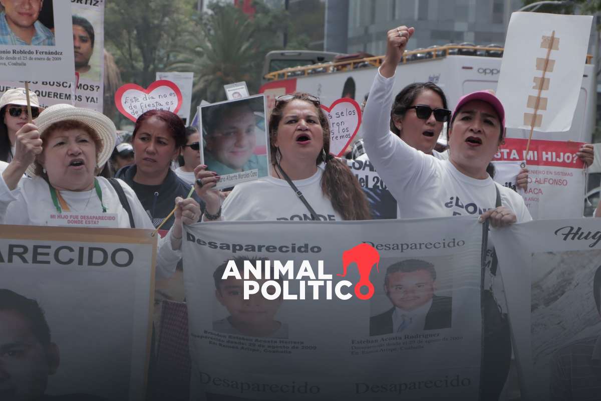 "Las desapariciones son crimen del Estado", dicen madres buscadoras y colectivos; marchan en CDMX