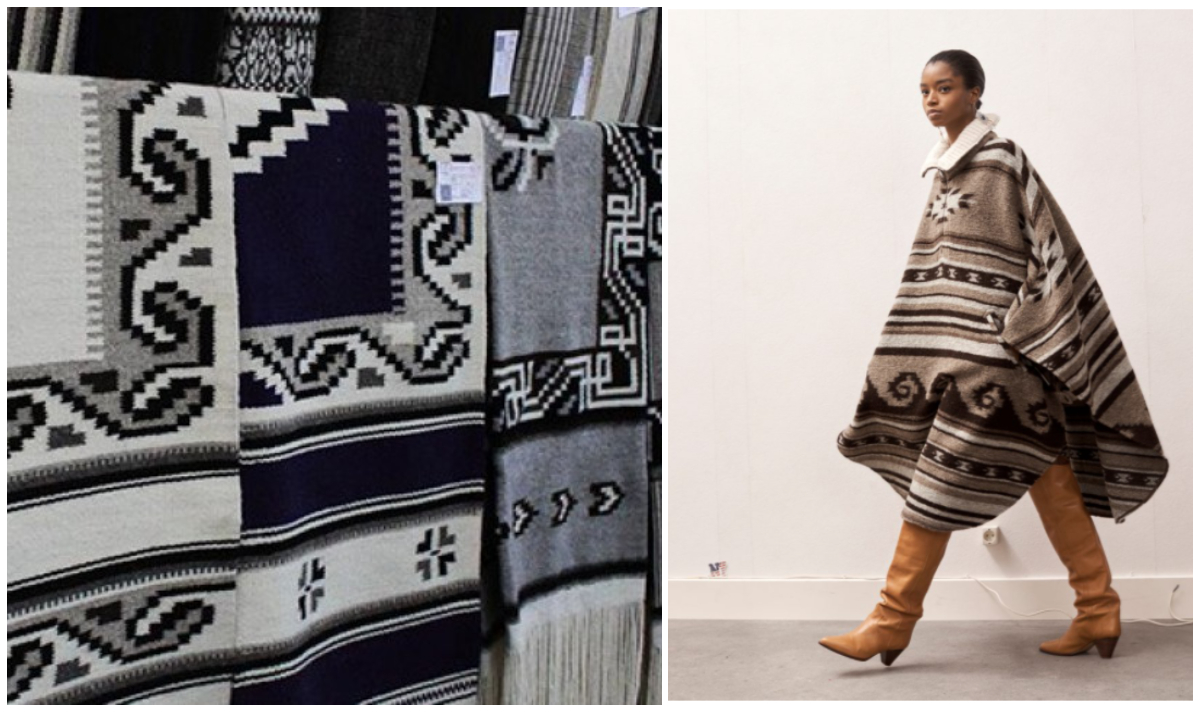 ¿Lo volvió a hacer? La diseñadora francesa *Isabel Marant vende abrigos con patrones purépechas*