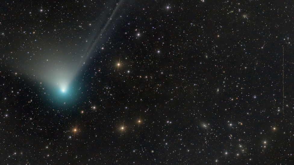 Un espectacular cometa verde que pasa cerca de la Tierra cada 50 mil años será visible en México