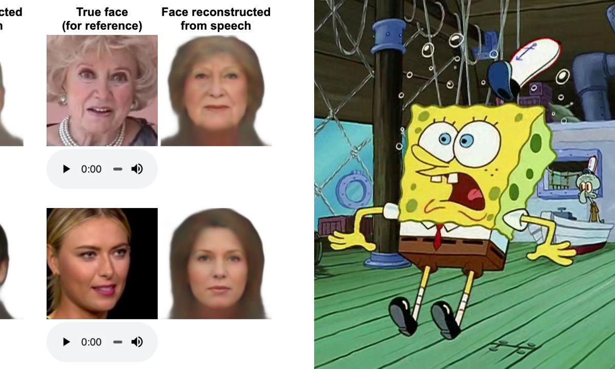 Esta *inteligencia artificial puede prdecir un rostro* con solo escuchar la voz