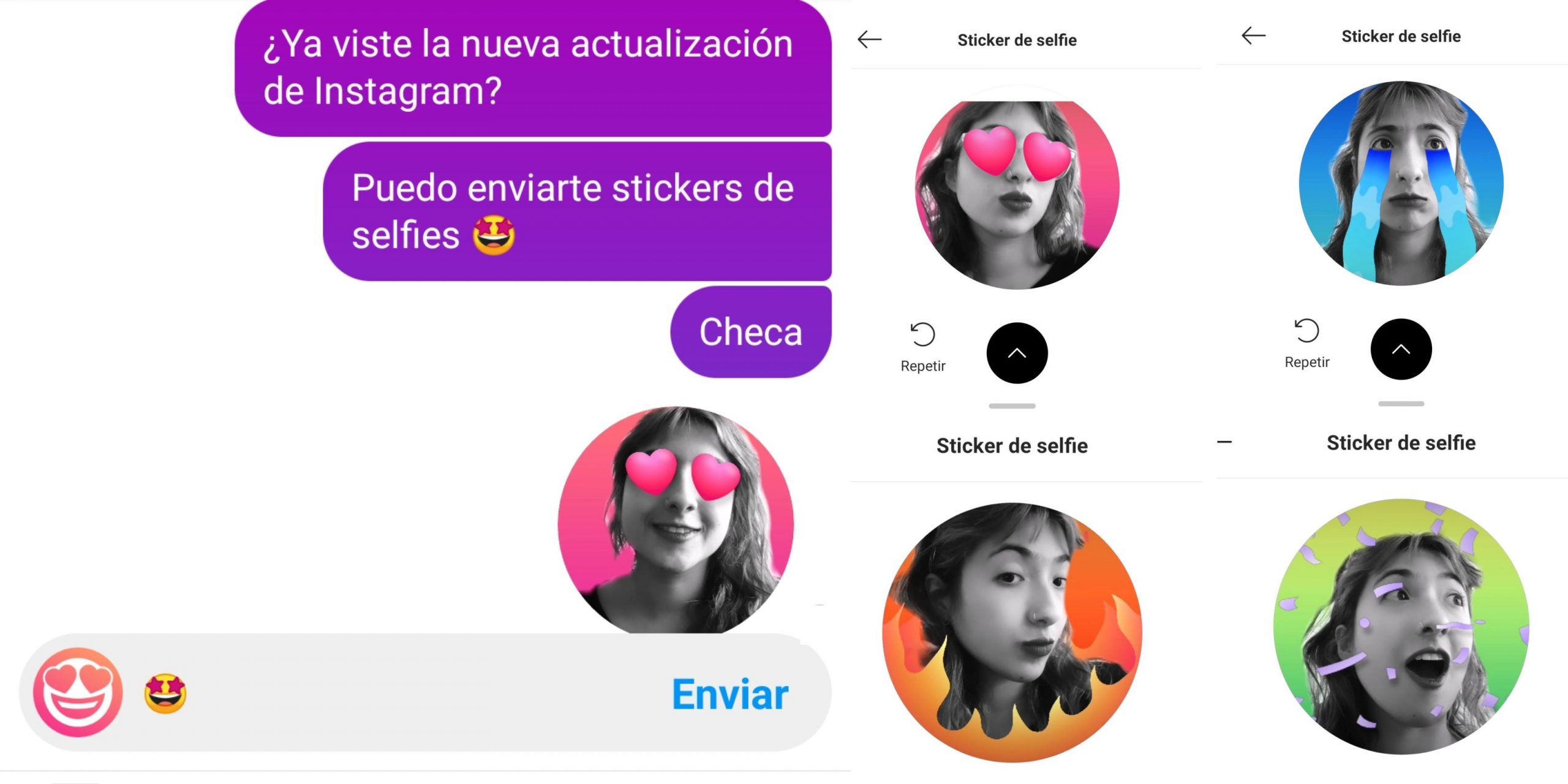 *¡Ya puedes hacer stickers con tus selfies en Instagram!* Te contamos cómo hacerlo