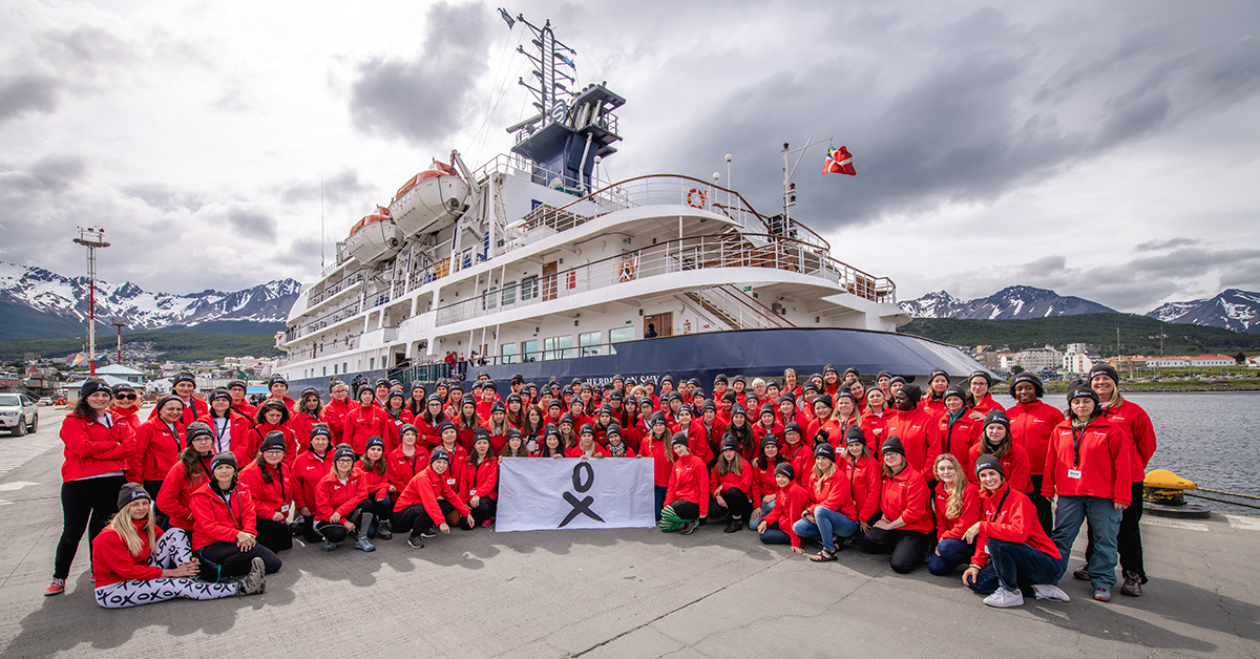 *Mujeres exploran la Antártida* para frenar crisis climática... y ¡hay una mexicana entre ellas!