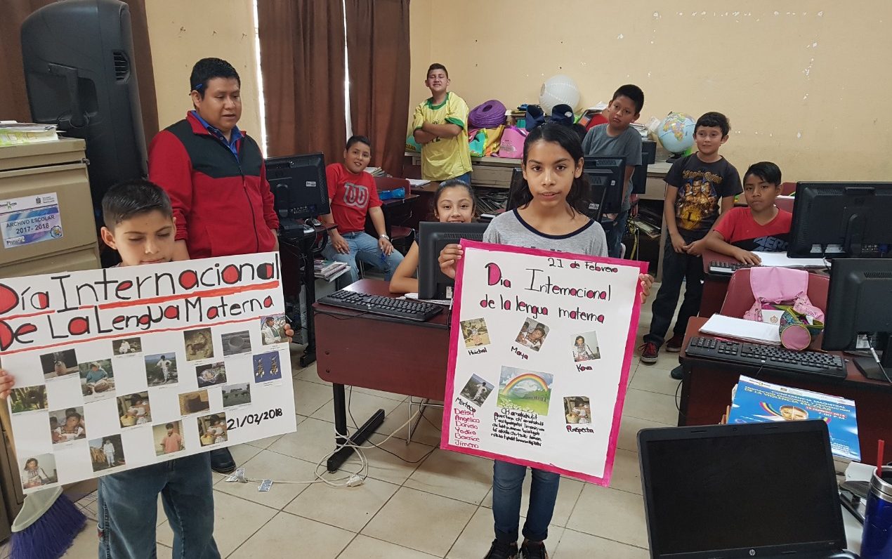 En esta primaria todos los niños aprenden náhuatl por respeto a sus compañeros migrantes