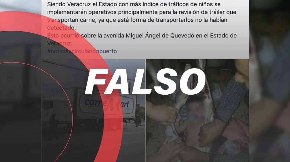Es falso que hayan detectado en México bebés atrapados y secuestrados en...