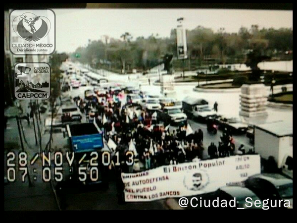 Jueves de marchas en el DF
