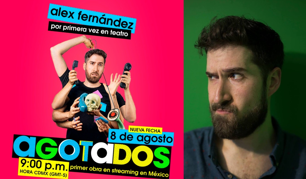 ¡Del teatro a tu casita! *Agotados,  40 personajes interpretados por Alex Fernández*