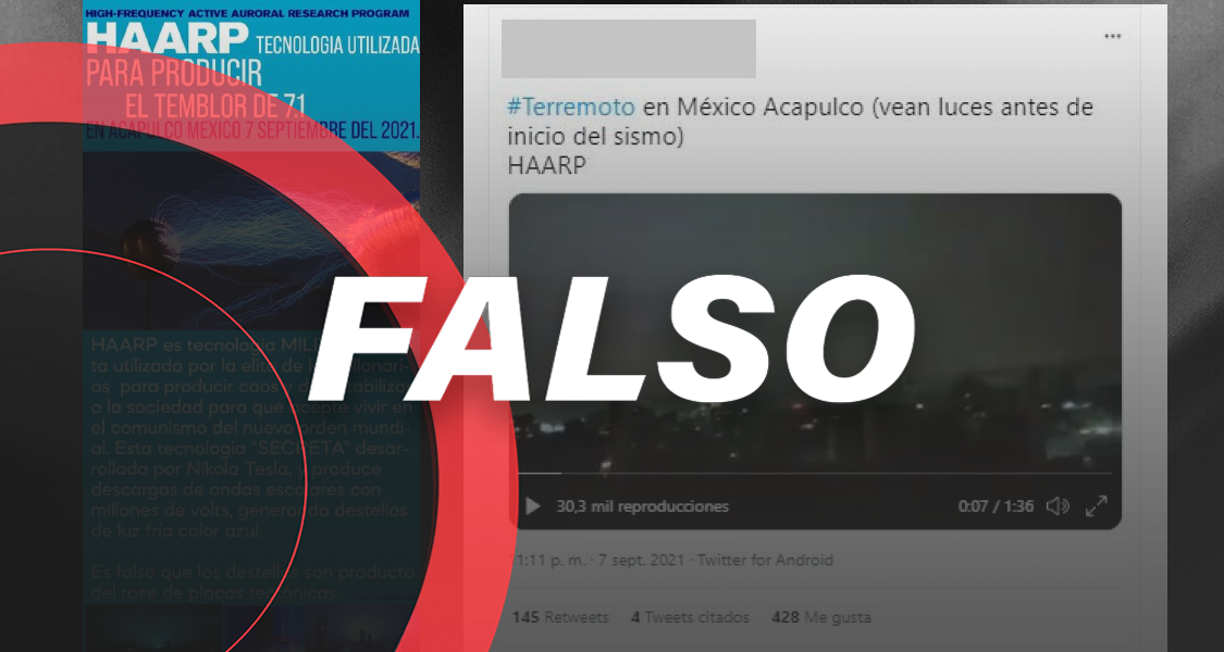 La tecnología HAARP no provocó el sismo de 7.1 en México ni las...