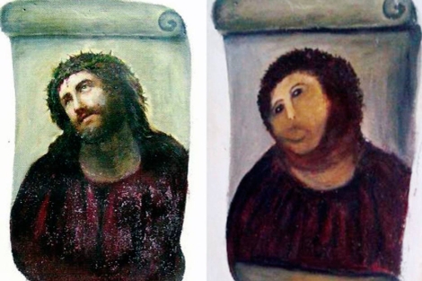 Del ‘Ecce Homo’… al ‘Ecce Mono’ (la pintura mal restaurada)