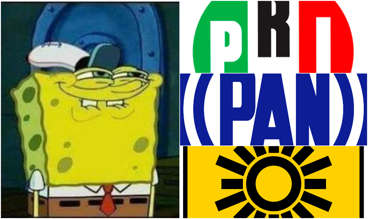 Este *diseñador recrea en TikTok los logos de partidos políticos*... como si reflejaran la realidad