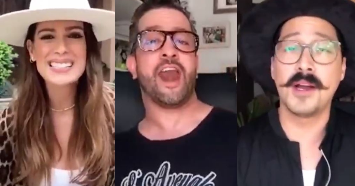 Famosos cantaron *‘Cielito Lindo’*… pero en Twitter les recordaron que NO fue una buena idea
