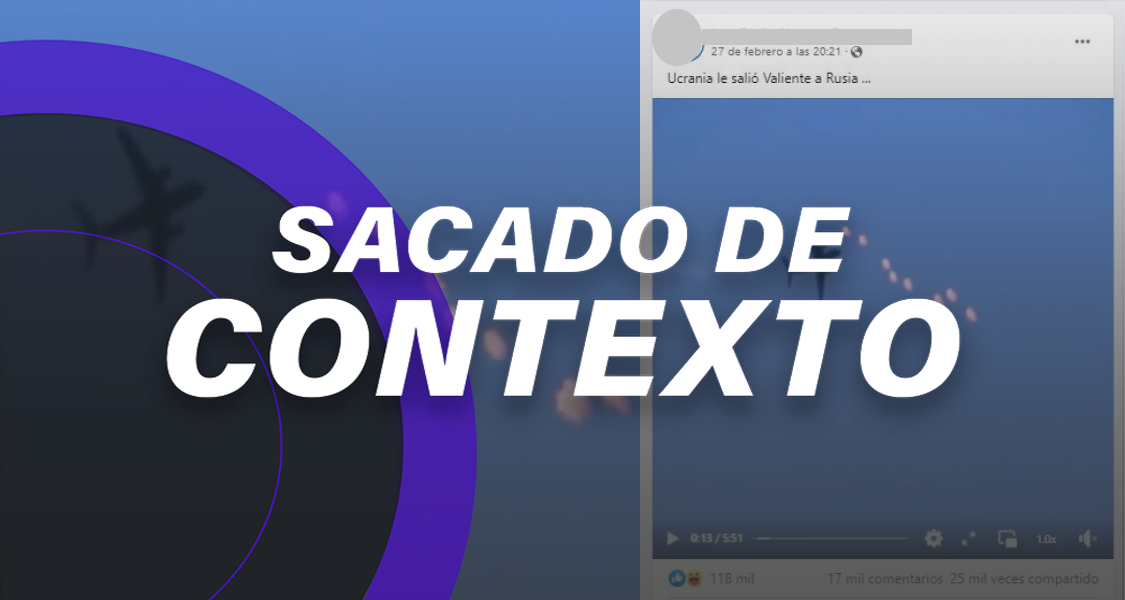 Esta no es una defensa ucraniana contra un avión ruso, es un videojuego