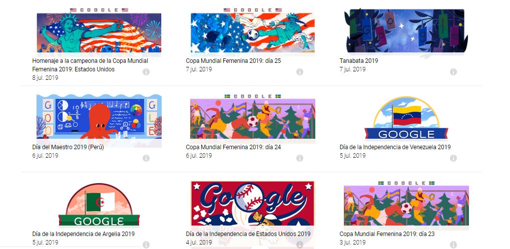 ¿Qué son los *doodles* y cómo ser becario en Google?