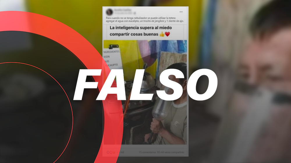 No, el té con jengibre no sustituye las funciones de un nebulizador