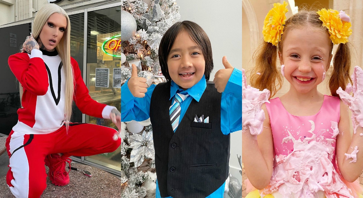 *Estos son los youtubers mejor pagados del mundo* y un niño de 9 años es el que más gana