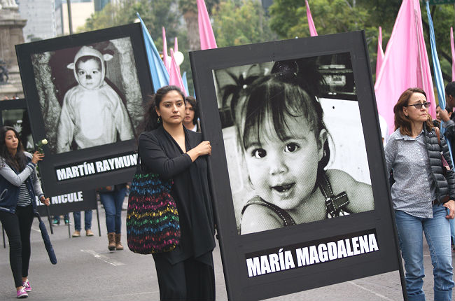 La marcha por los seis años de la tragedia de la guardería ABC, en imágenes