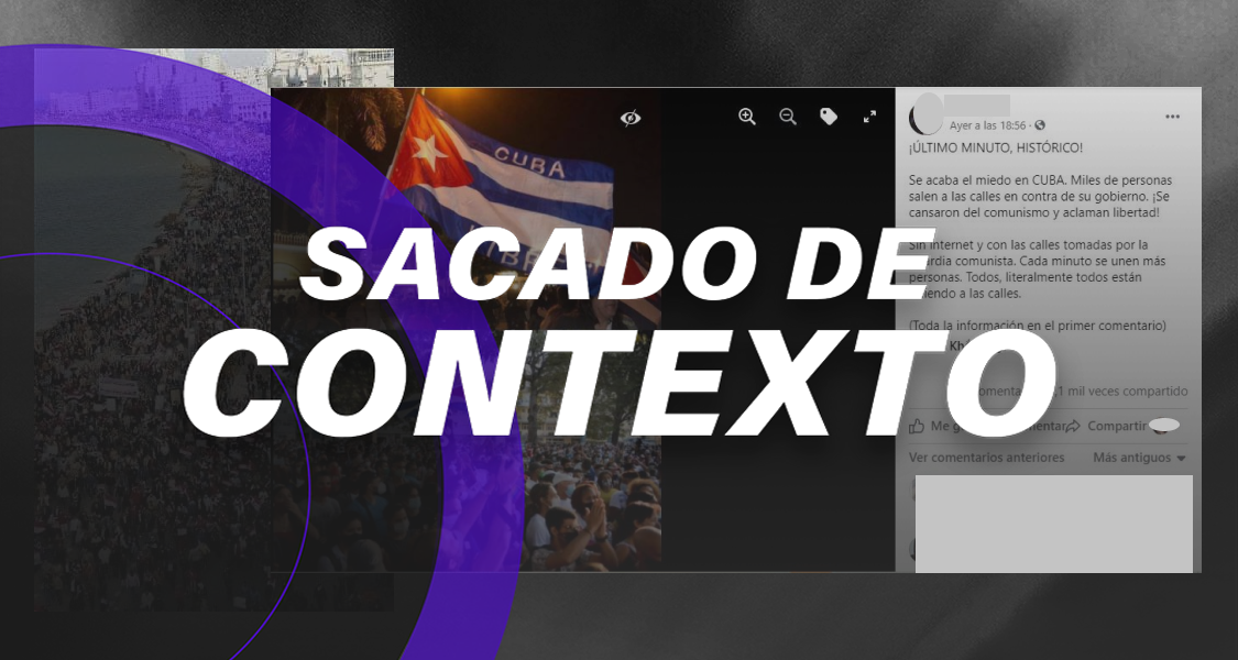 Estas fotos no son de las protestas del 11 de julio en Cuba