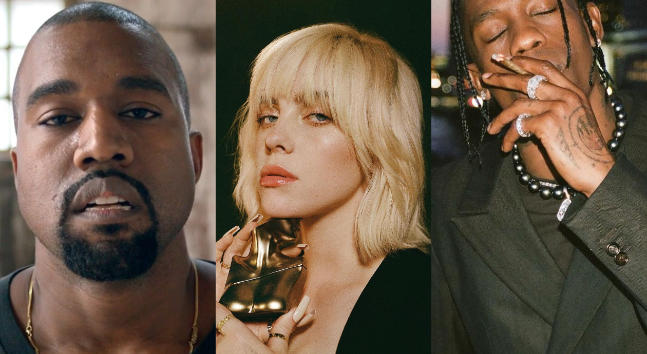 *Kanye exige a Billie Eilish que se disculpe* con Travis Scott... por algo que ella no hizo