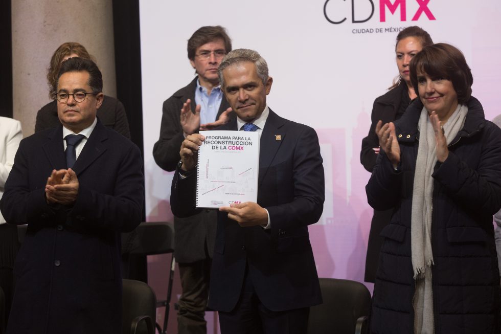 Censos, pago de seguros y simulaciones sísmicas, lo que presenta el plan de reconstrucción en CDMX