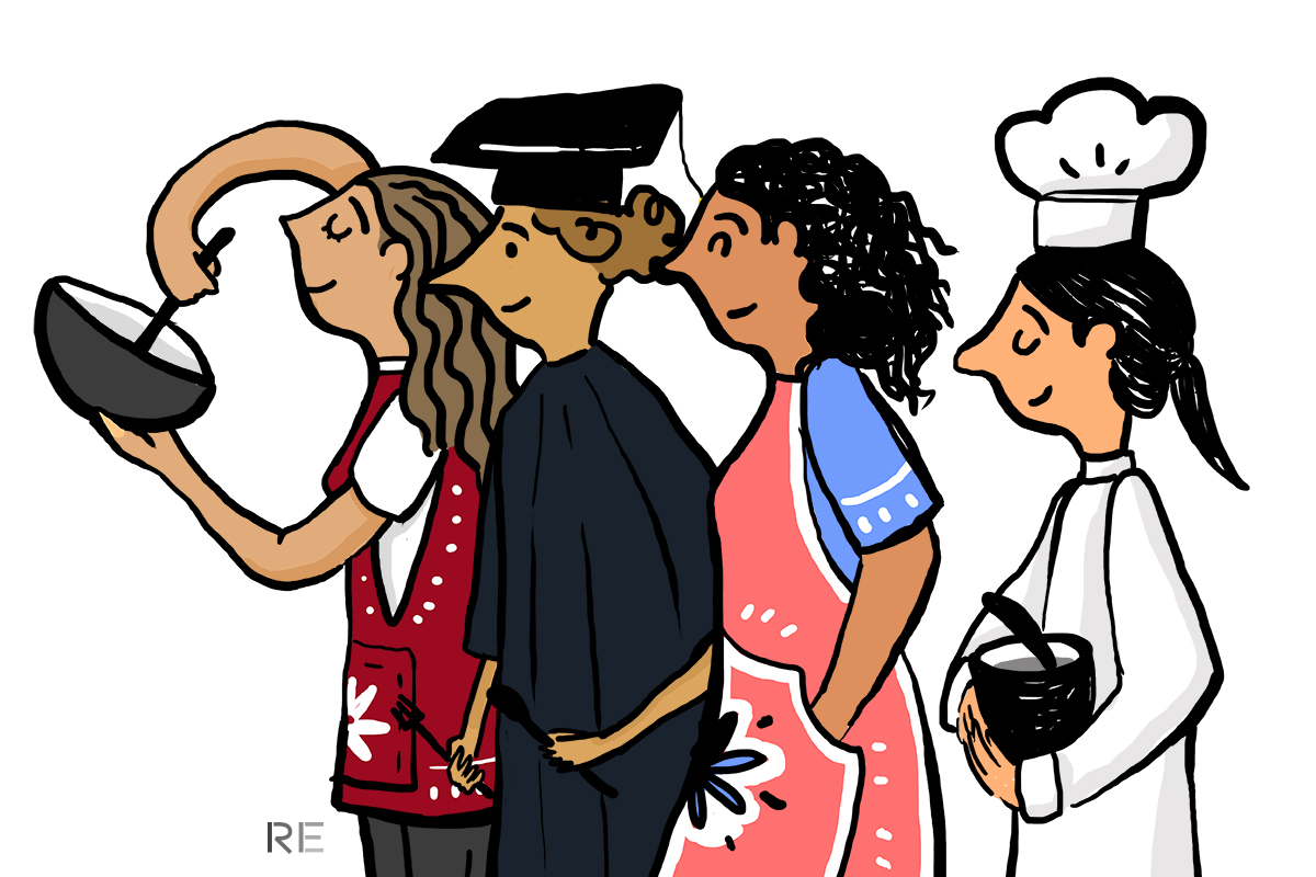 Más mujeres en las cocinas de los restaurantes y en la industria gastronómica, por favor