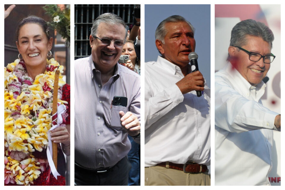 Promesas, dichos y reclamos: así arrancaron los aspirantes de la 4T
