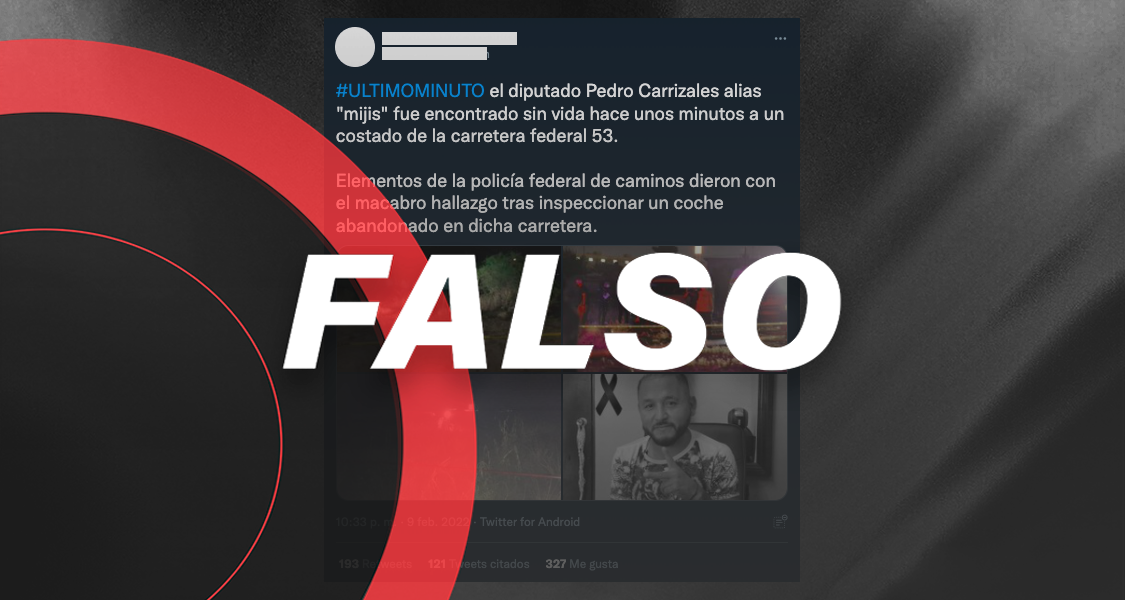 Mijis continúa desaparecido; es falso este reporte sobre su localización