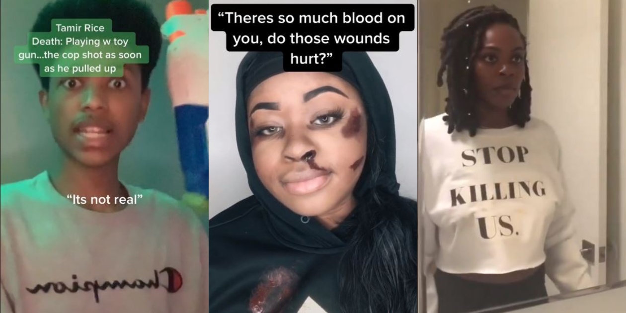 #BlackLivesMatter: Protestas contra el racismo y la *brutalidad policial llegan a Tik Tok*