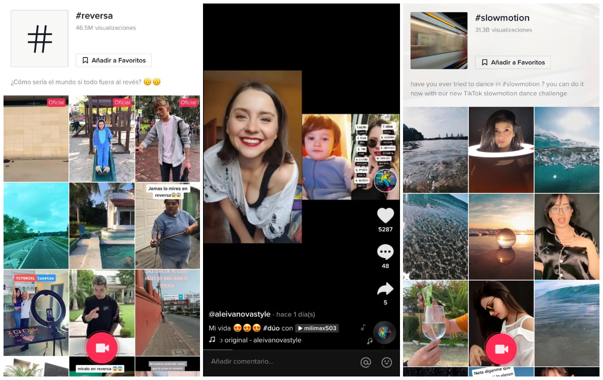 Cómo hacer un *video de TikTok en reversa* y otros truquitos de edición en la app