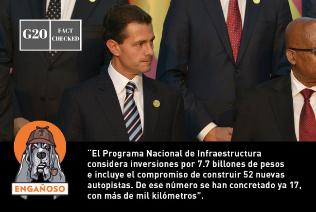 El Sabueso: Peña Nieto presume 17 autopistas, pero cinco son de otros sexenios