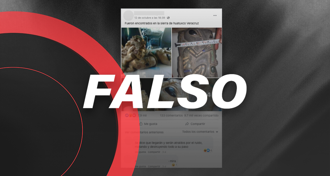 No hay pruebas del hallazgo ni autenticidad de estas figuras 'alien'