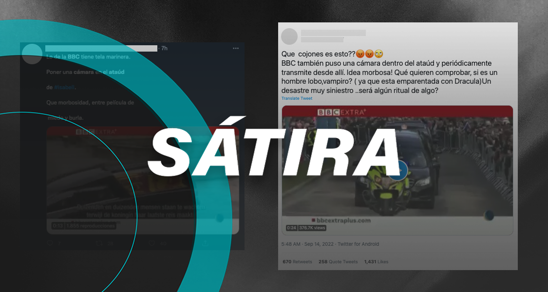 ¡El morbo no llega a esos niveles!: *no hay cámaras dentro del ataúd de la reina Isabel II*