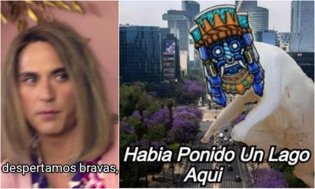 Nos despertamos bravas, Tláloc: *los videos (y memes) de la tormenta eléctrica en CDMX*