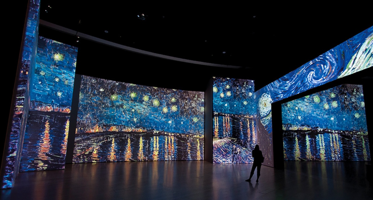 La *exposición multisensorial Van Gogh Alive* ya llegó a México