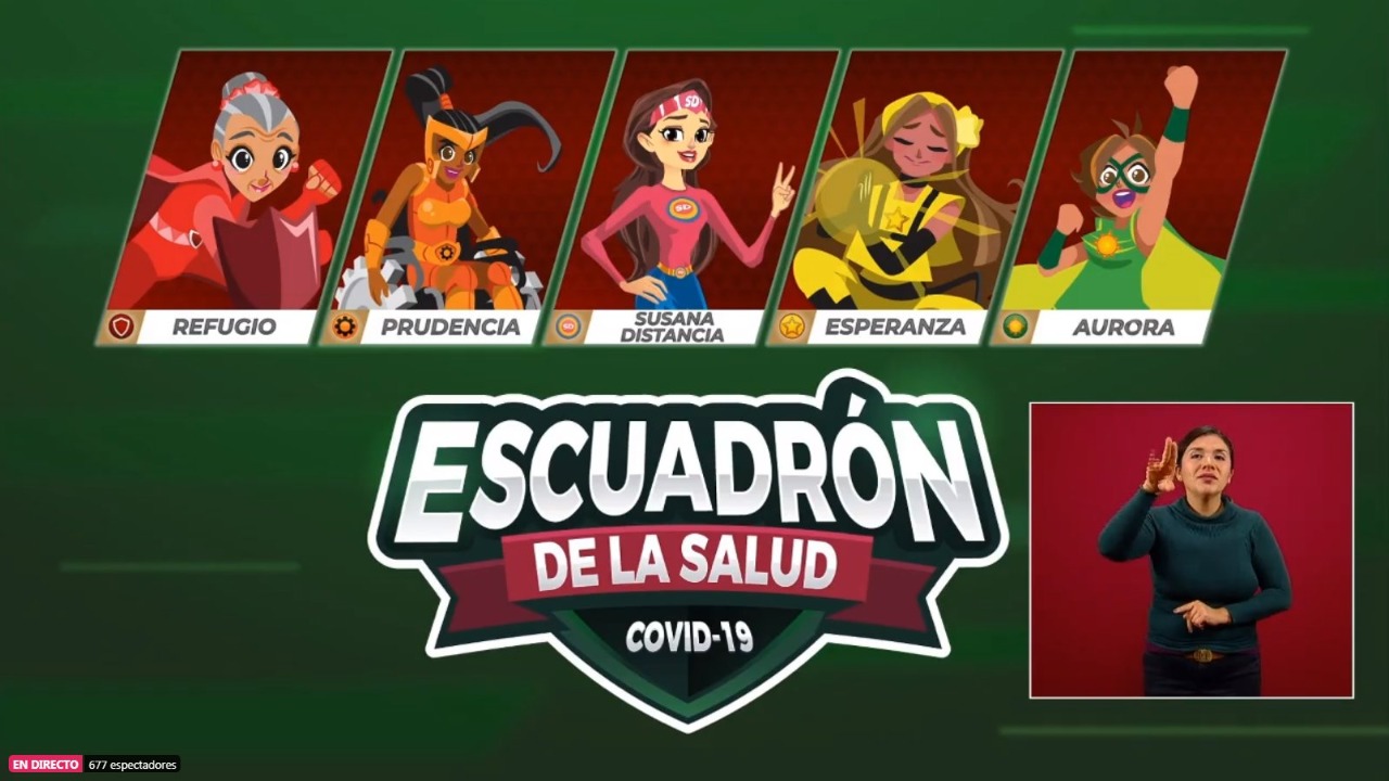 Susana Distancia no está sola: *Escuadrón de la Salud llega para combatir la COVID-19*