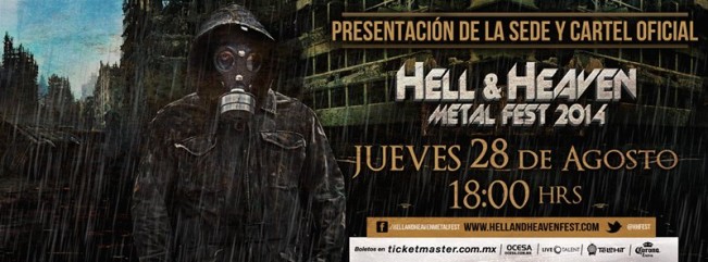 A las 18 horas revelan cartel y sede del Hell & Heaven Metal Fest