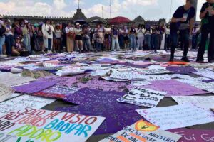 8M: colectivas y mujeres de diversos sectores marchan en exigencia de justicia por feminicidios