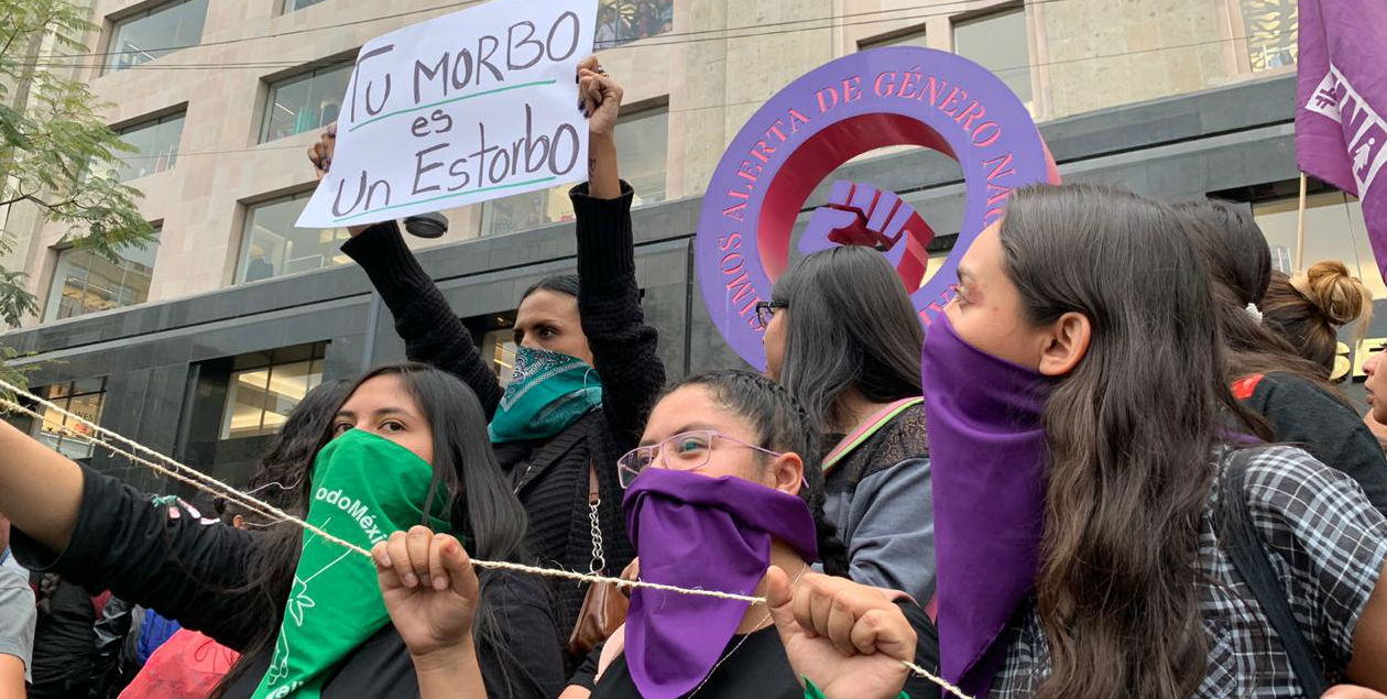 #8M: *Marchas feministas* que pintarán de morado CDMX y todo México