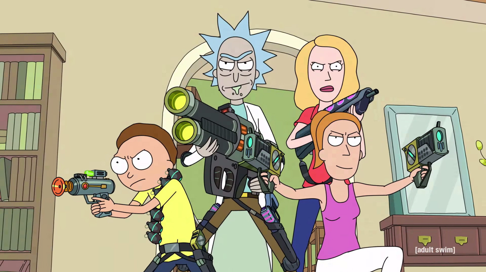 *Los mejores 5 capítulos de Rick y Morty* en lo que llega la quinta temporada