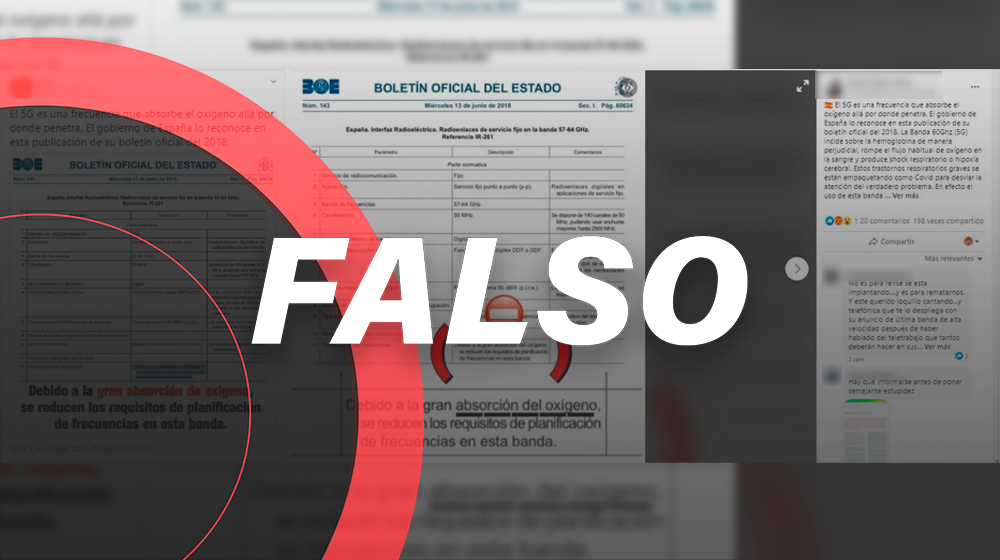 El gobierno español no dice que la red 5G absorbe el oxigeno