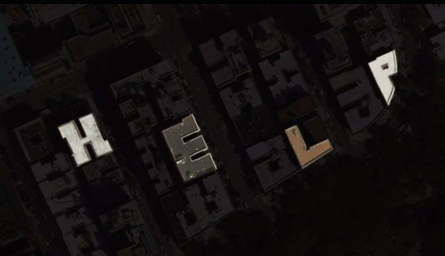 Aerial Bold, la tipografía que captan los satélites