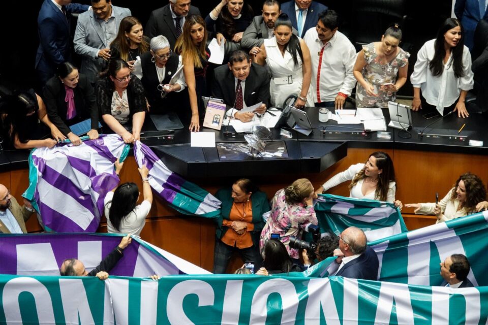 Bloqueo de Morena a nombramiento para el INAI frena reformas en el Senado