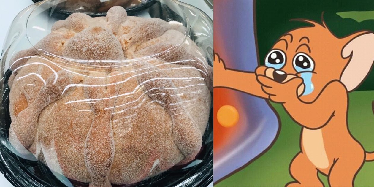 Porque la vida aún es buena: *¡ya hay pan de muerto en las panaderías!*