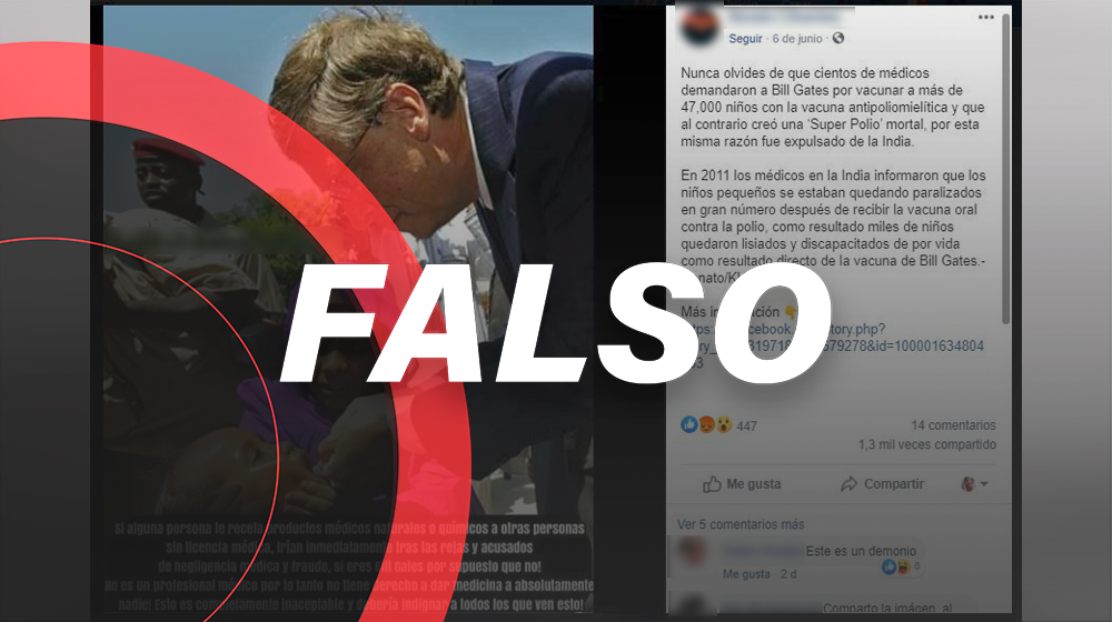 Los niños de esta foto no fueron vacunados por Bill Gates
