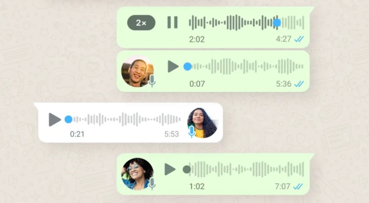 Para quienes no escriben: *WhatsApp lanzará varias mejoras para los mensajes de voz*