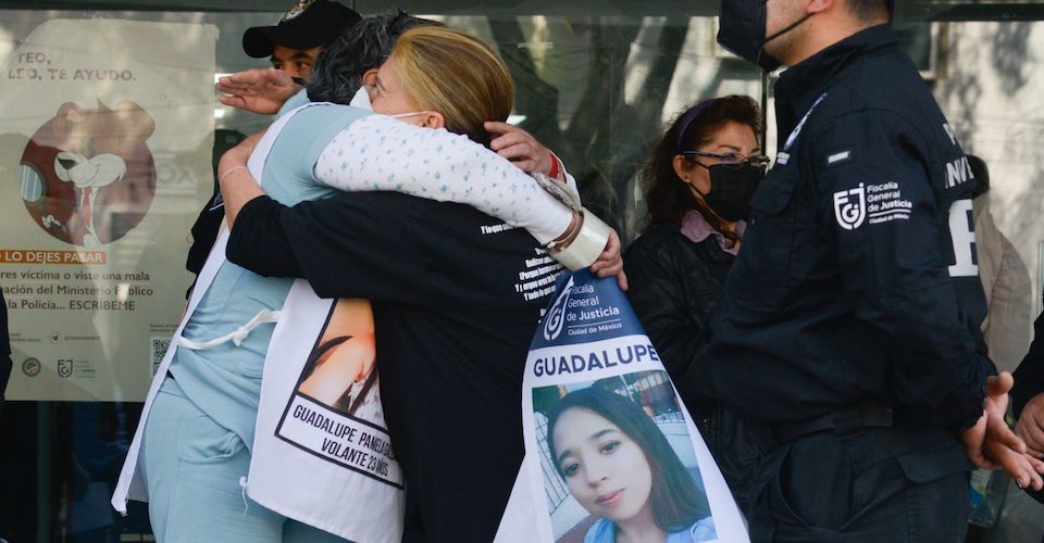 Familiares de desaparecidos en CDMX protestan por negligencias de la Fiscalía