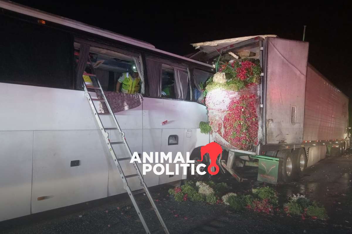 Accidente en la carretera Córdoba-Veracruz deja como saldo 35 heridos