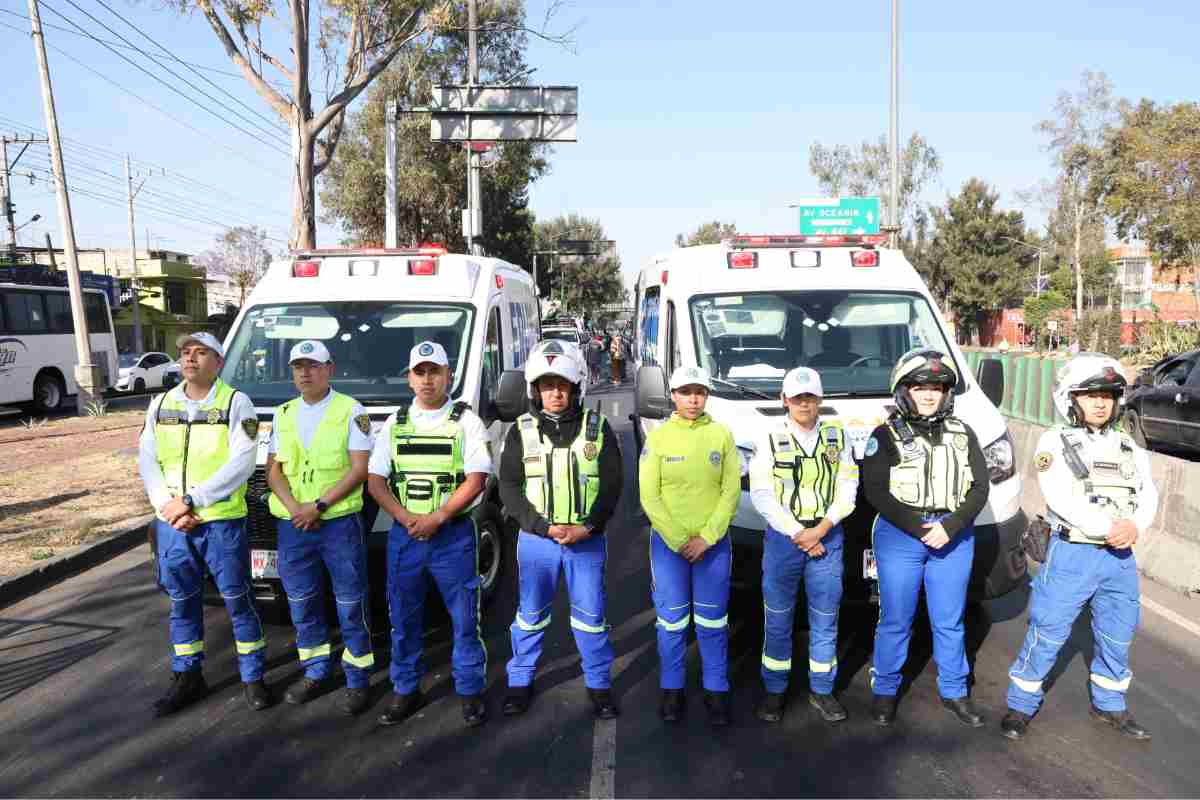 Ambulancias cdmx operativo semana santa