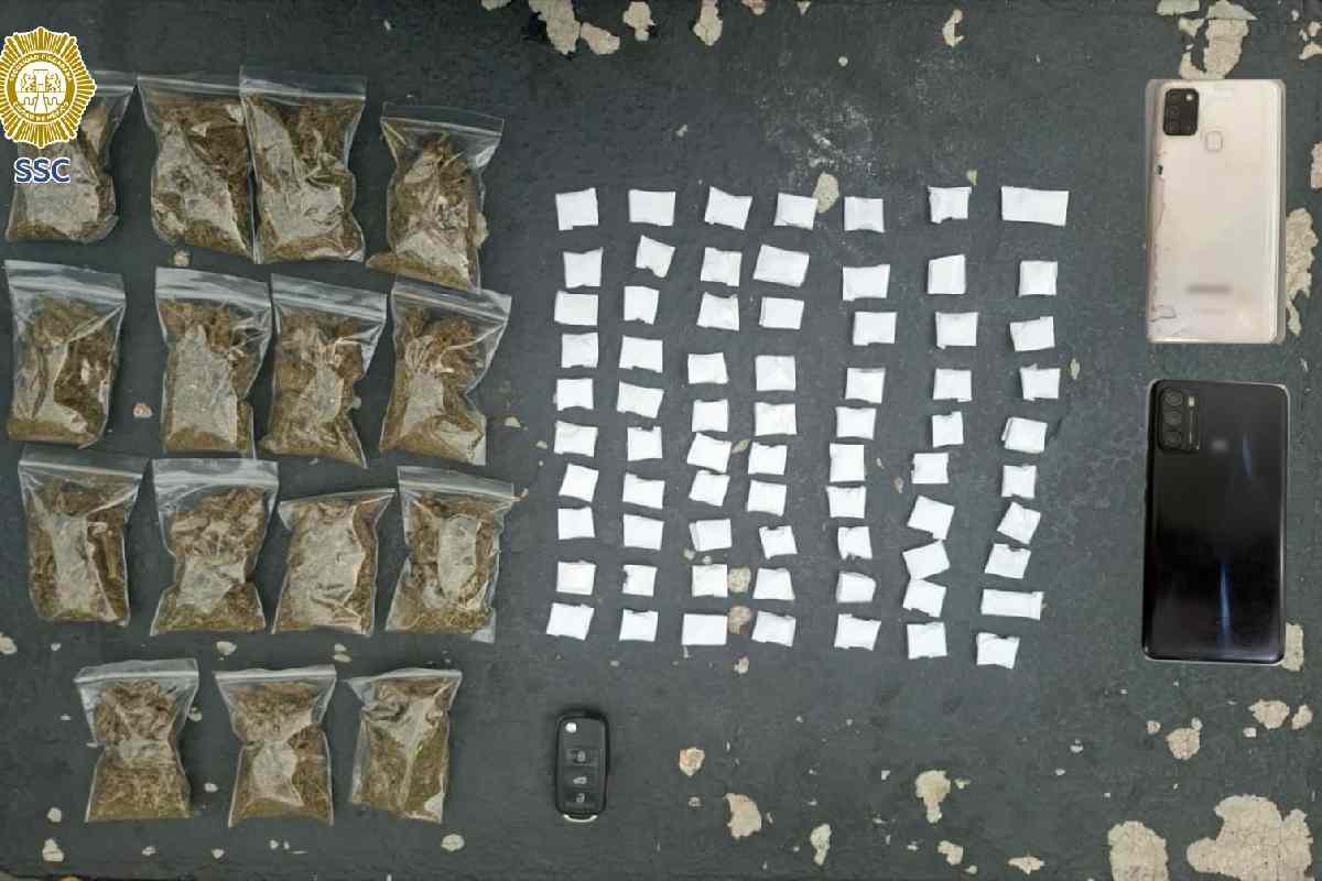 Aseguramiento extorsionadores detención cdmx