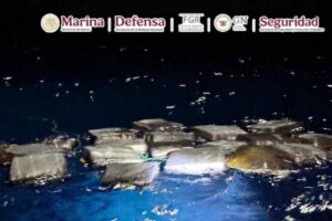 Aseguran cerca de dos toneladas de cocaína frente a las costas de Acapulco, Guerrero